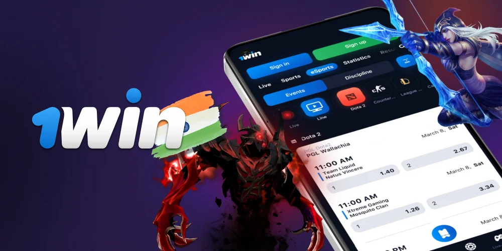 On the bookmaker's website, you can place bets on various types of popular esports games